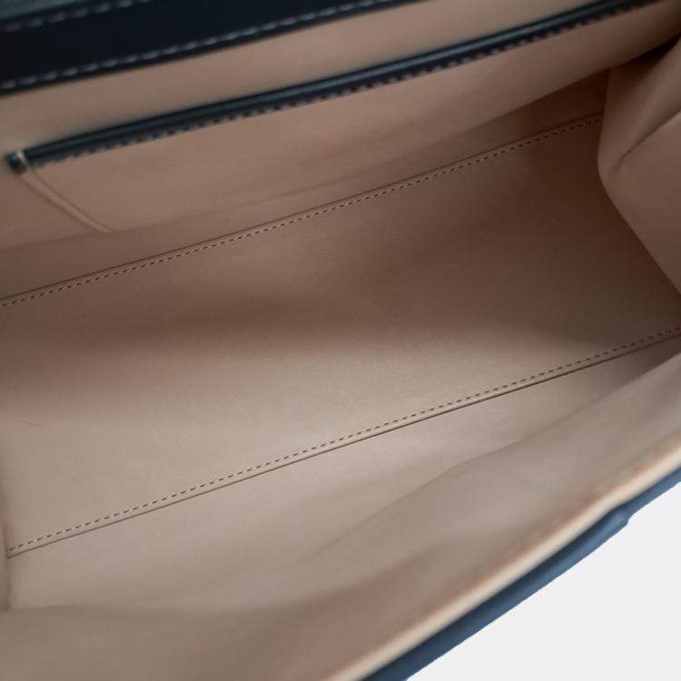 Pre Owned Delvaux Grey Leather Briand MM bag