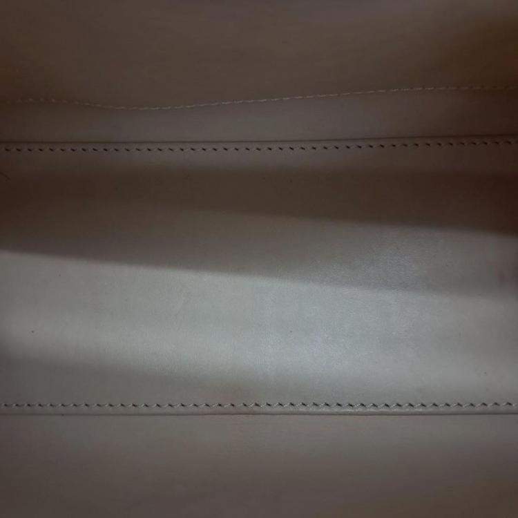 Pre Owned Delvaux Leather Pink Briand Mini Box