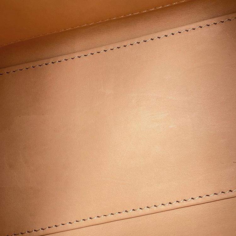 مملوكة مسبقًا Delvaux Brillon 2Way Handbag Green Leather Size Mini