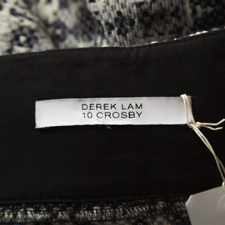 Pre Owned Derek Lam 10 Crosby Multicolor Knit Mini Skirt M