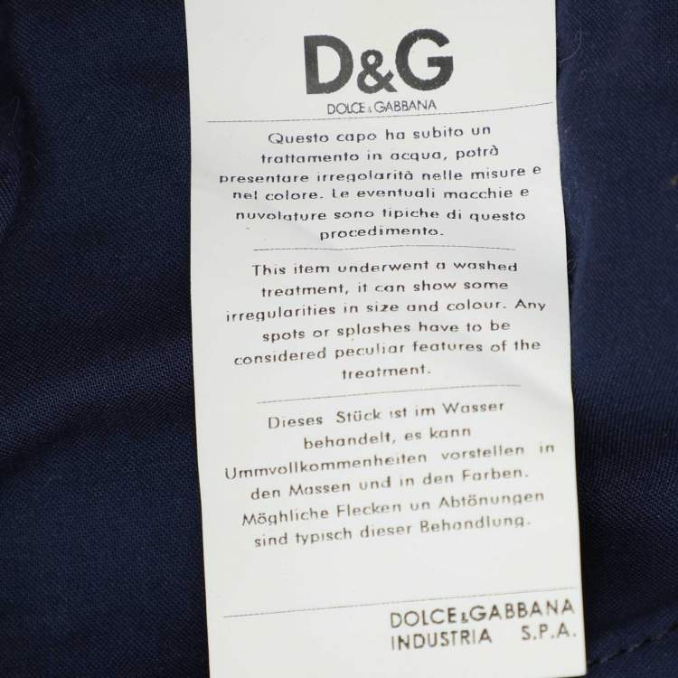 Pre Owned D&G Blue Denim Slimmy Jeans M