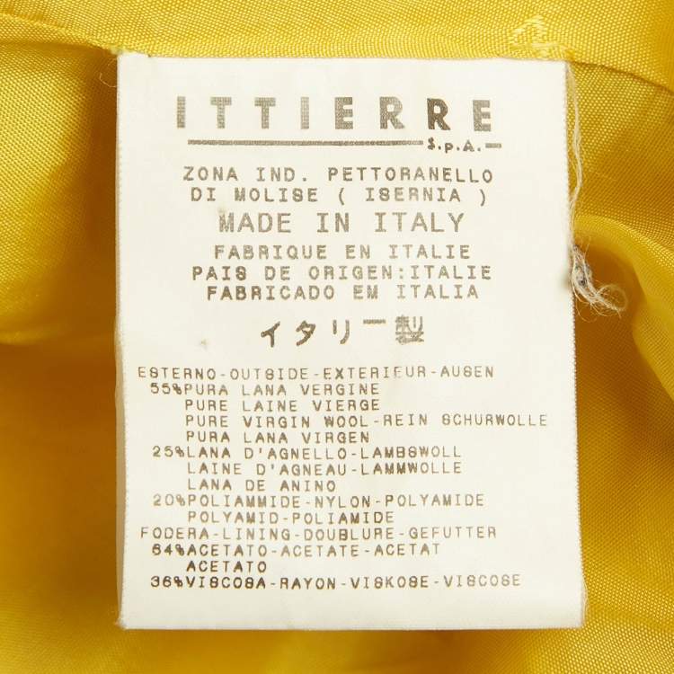 Pre Owned D&G Brown Wool Blend Jacket and Pants Set M