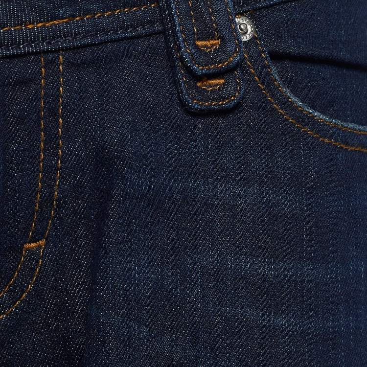 Pre Owned D&G Vintage Indigo Dark Wash Denim Lovely Jeans M