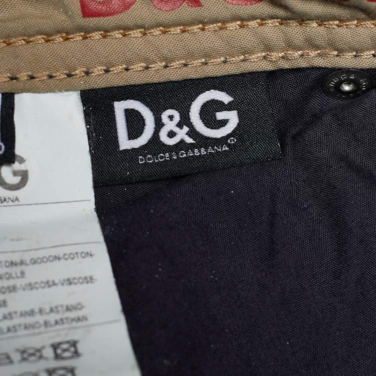 Pre Owned D&G Vintage Indigo Dark Wash Denim Lovely Jeans M