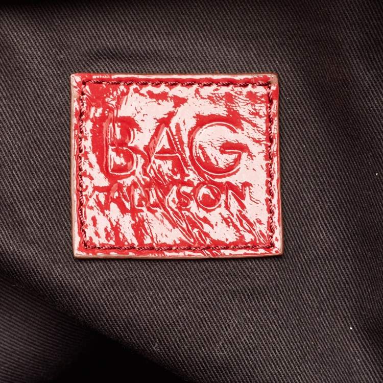 Pre Owned D&G Red Patent Leather Allyson Bag