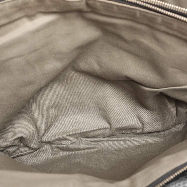 Pre Owned D&G Black Leather Lily Twist Satchel