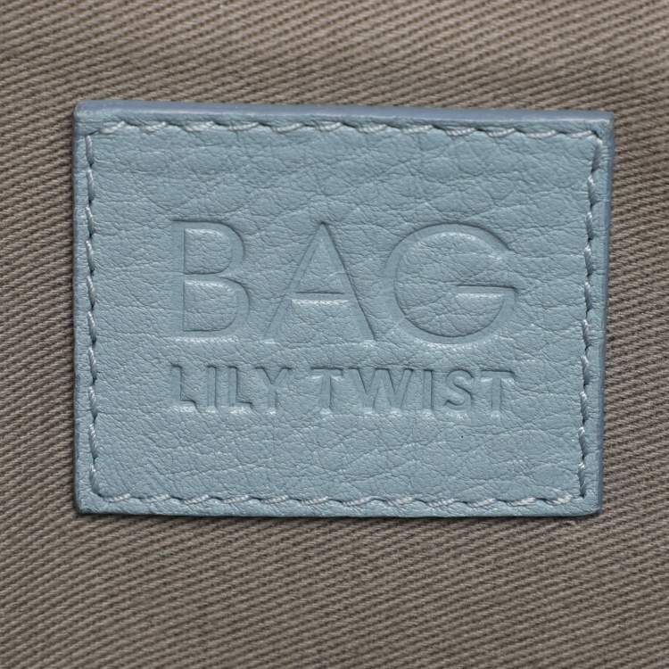 Pre Owned D&G Tricolor Leather Lily Twist Satchel
