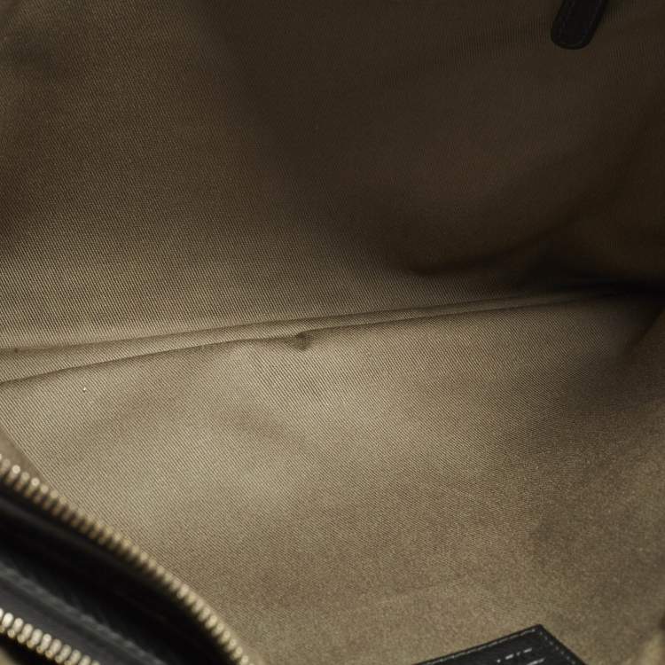 مملوكة مسبقًا D&G Lily Twist Black Leather Laptop Bag