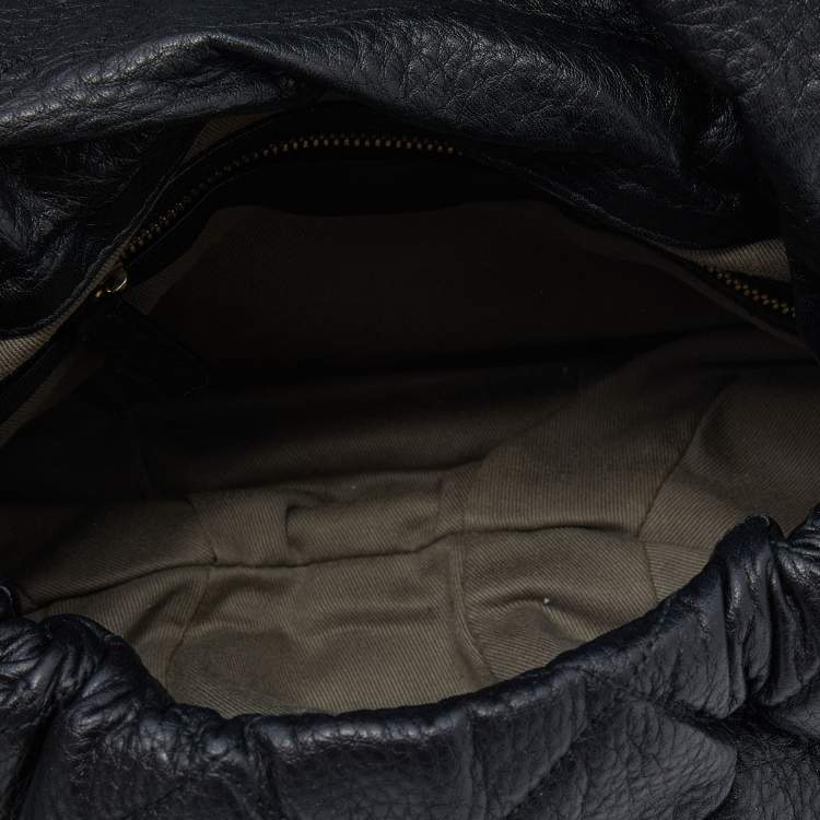 Pre Owned D&G Black Quilted Leather Vlada Crossbody Bag