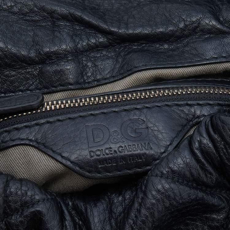 Pre Owned D&G Black Quilted Leather Vlada Crossbody Bag