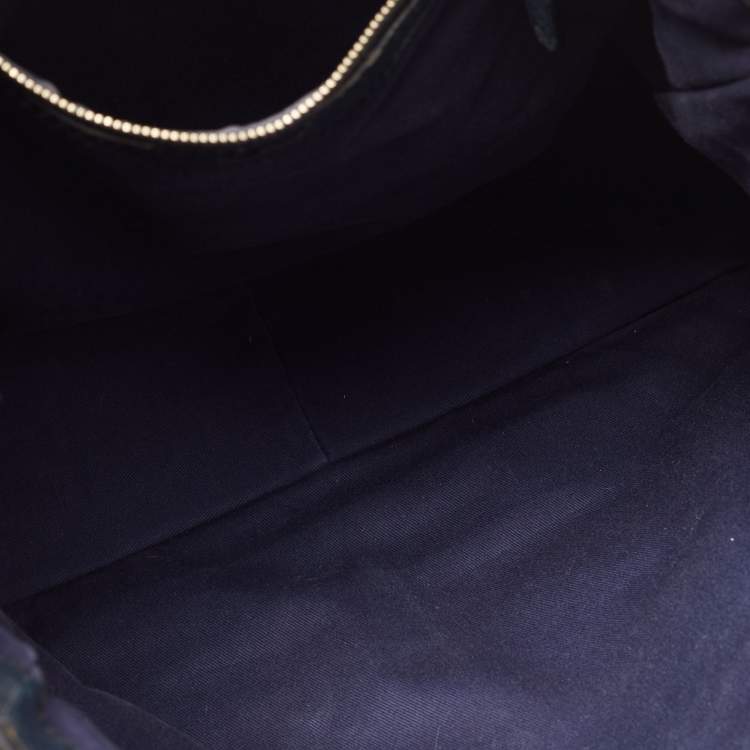 Pre Owned D&G Blue Leather Satchel