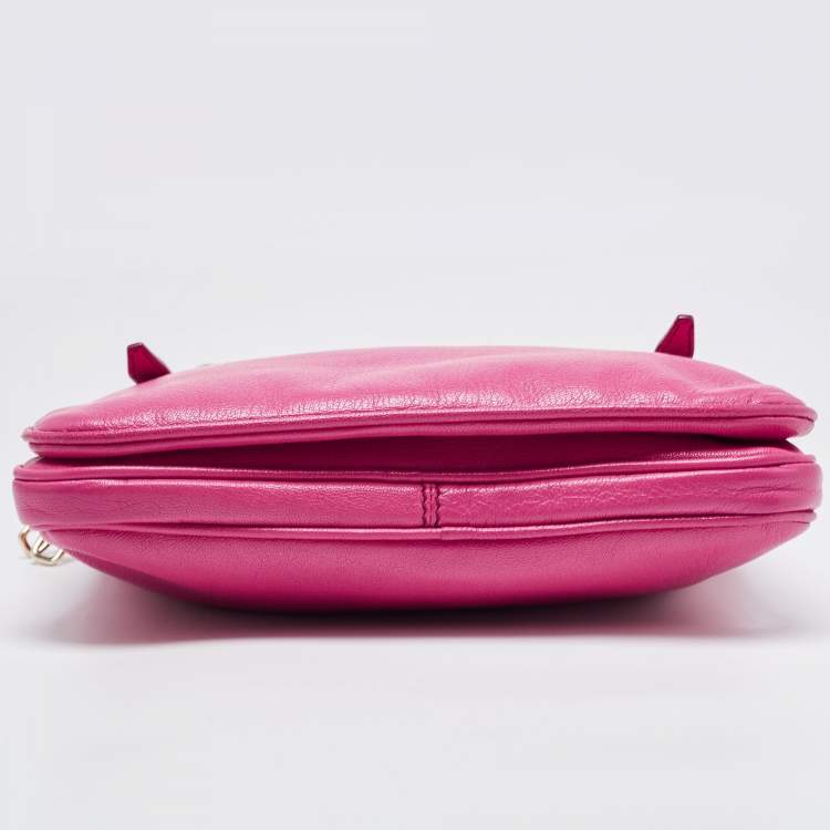 مملوكة مسبقًا D&G Pink Leather Miss Allyson Shoulder Bag