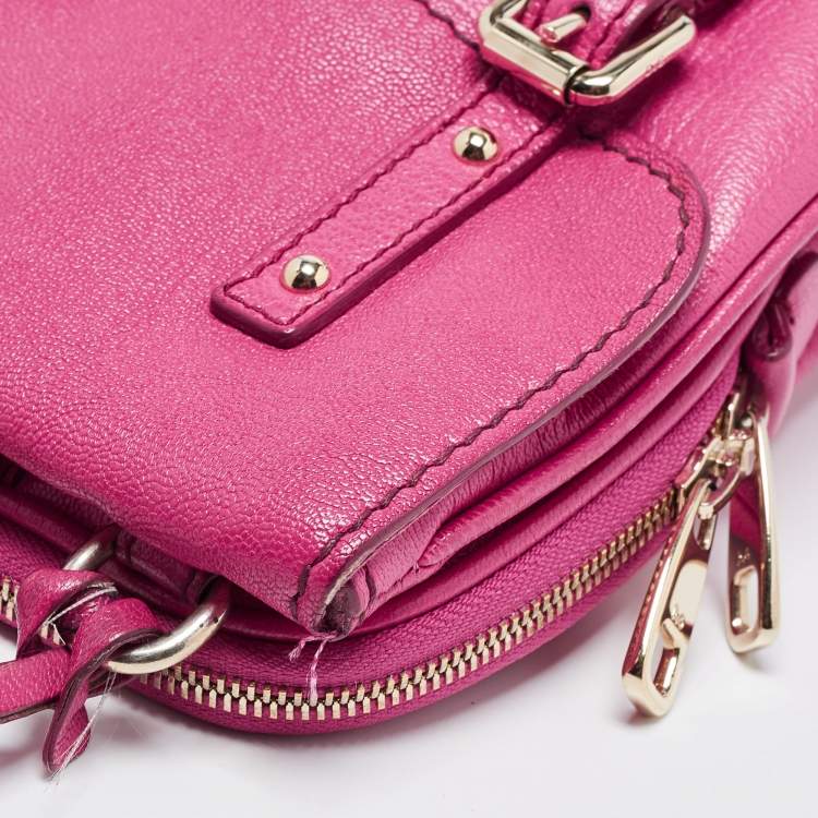 مملوكة مسبقًا D&G Pink Leather Miss Allyson Shoulder Bag