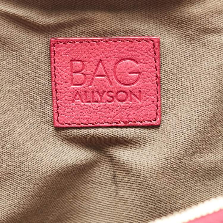 مملوكة مسبقًا D&G Pink Leather Miss Allyson Shoulder Bag