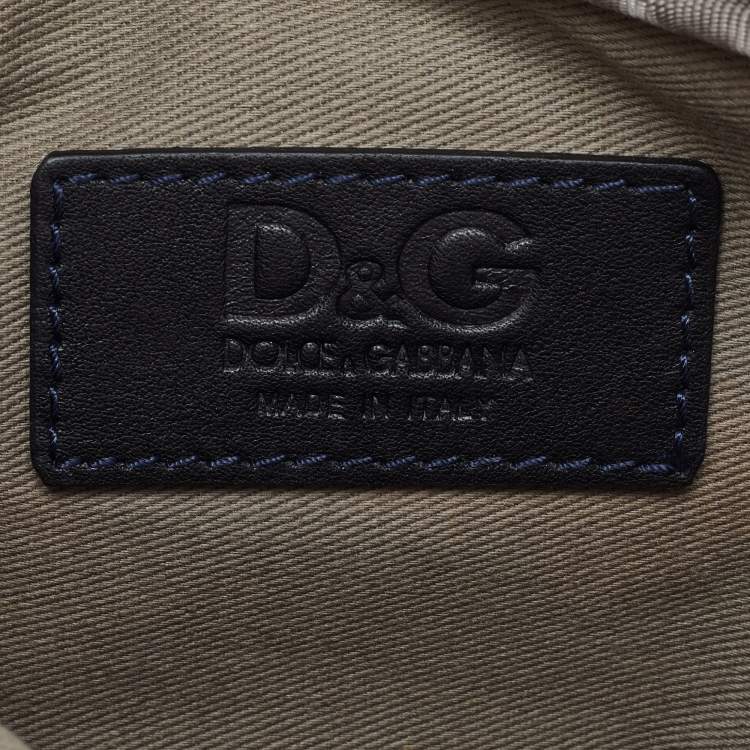 Pre Owned D&G Blue Denim Lily Crossbody Bag