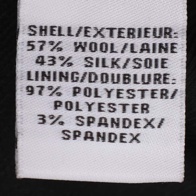 Pre Owned Diane Von Furstenberg Brown/Beige Leopard Print Wool Coat M