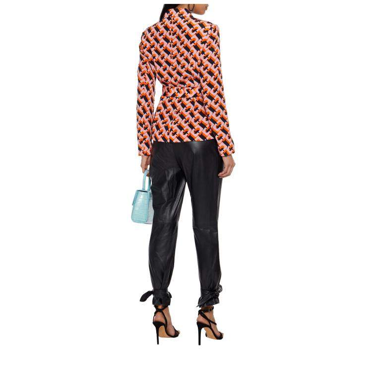 Pre Owned Diane Von Furstenberg Silk Blazers 4
