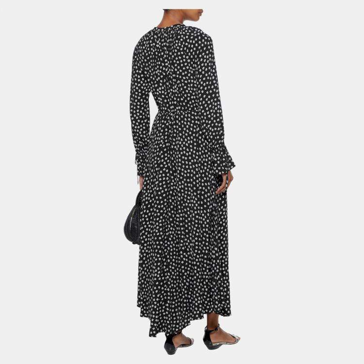 Pre Owned Diane Von Furstenberg Viscose Maxi Dress M
