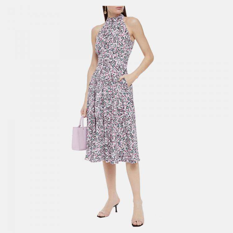 Pre Owned Diane Von Furstenberg Silk Midi Dress 6