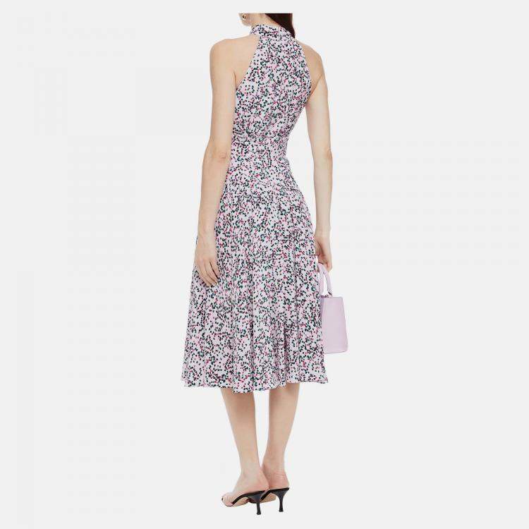 Pre Owned Diane Von Furstenberg Silk Midi Dress 6