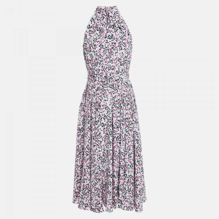 Pre Owned Diane Von Furstenberg Silk Midi Dress 6