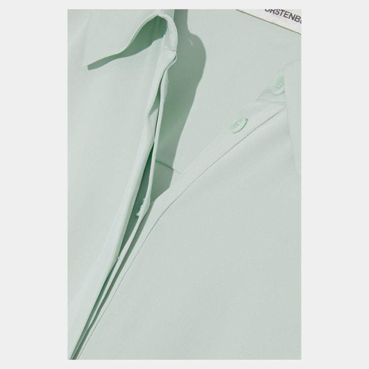 Pre Owned Diane Von Furstenberg Silk Long Sleeved Top 6