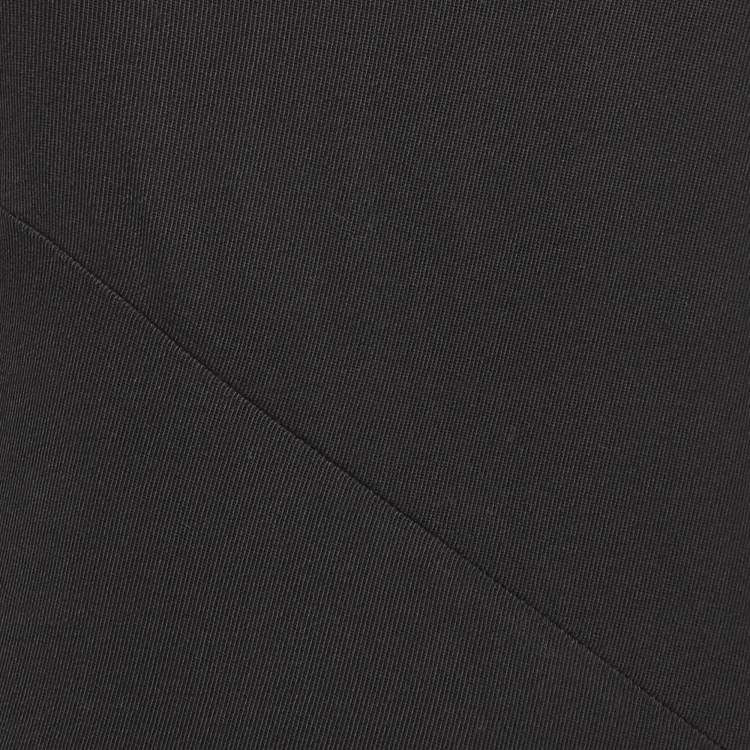 Pre Owned Diane Von Furstenberg  Black Stretch Short Dress M