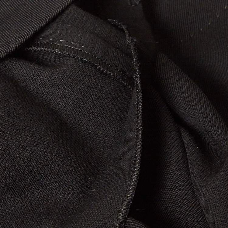 Pre Owned Diane Von Furstenberg  Black Stretch Short Dress M