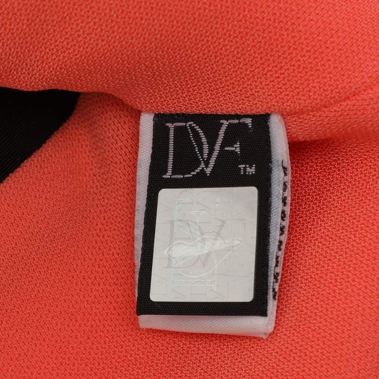 Pre Owned Diane Von Furstenberg Multicolor Fabric Eon Sleeveless Top S