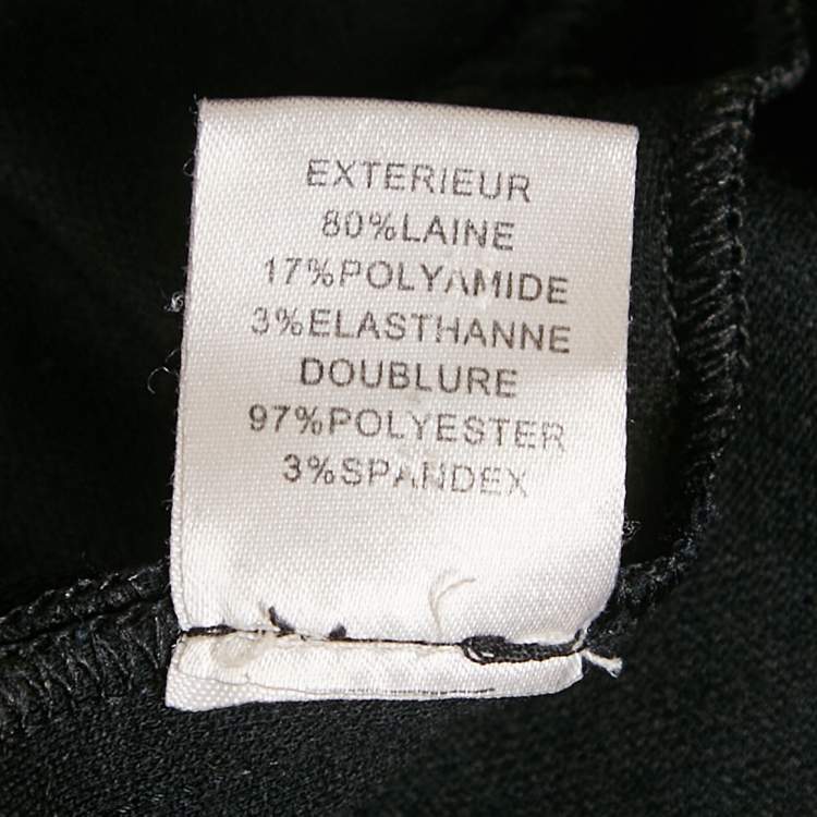 Pre Owned Diane Von Furstenberg  Black Jersey Short Maidey Dress XS