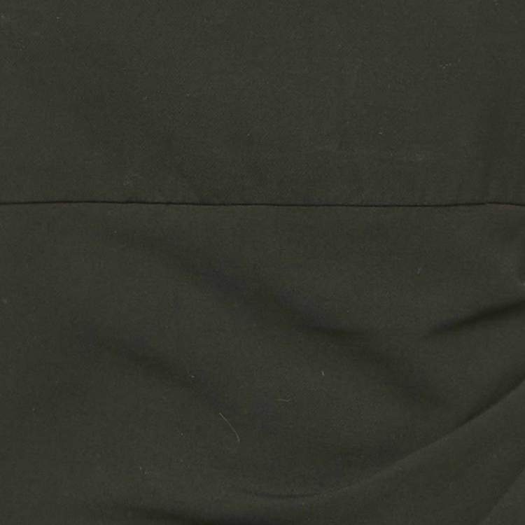 مملوكة مسبقًا Diane Von Furstenberg Black Crepe Sleeveless Bevin Short Dress L