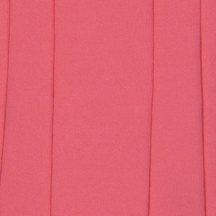 Pre Owned Diane Von Furstenberg Atomic Orange Fitted Short Sleeve Yazmine Dress S