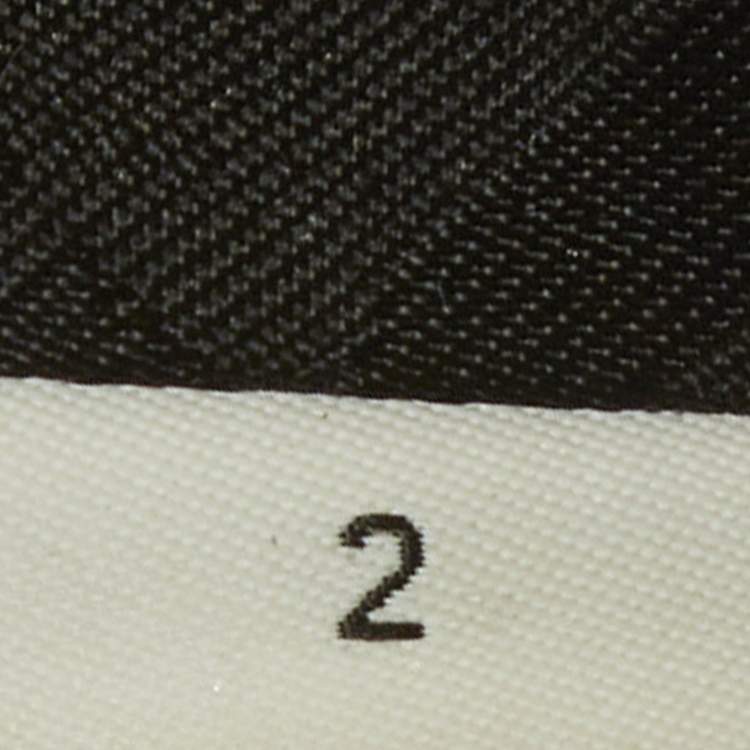 Pre Owned  Diane Von Furstenberg Black Wool Open Front Trench Coat S 