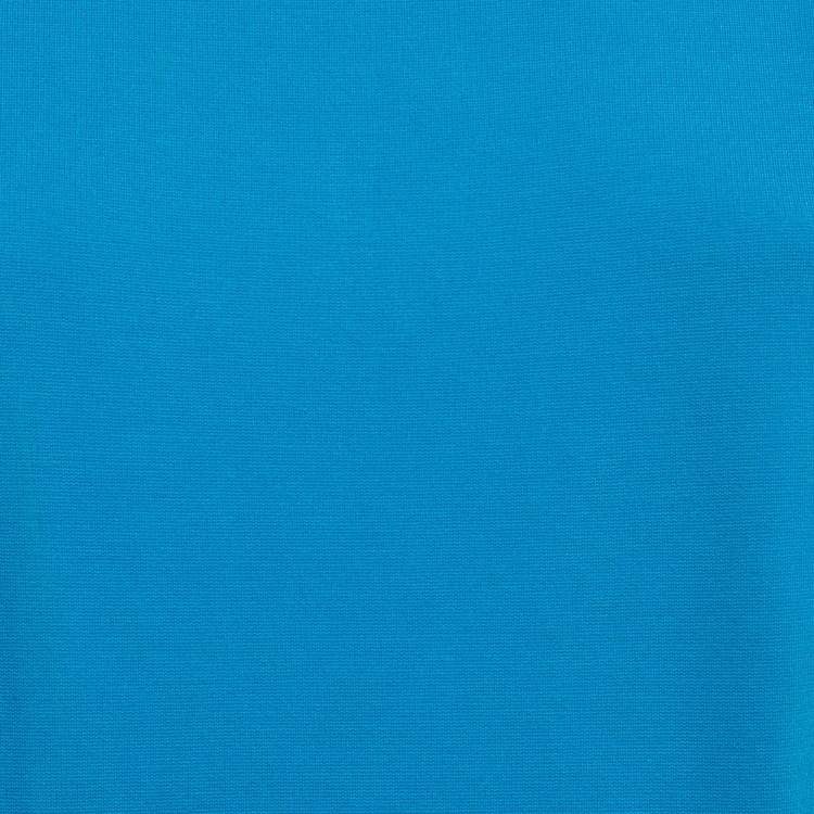 Pre Owned Diane Von Furstenberg Blue Jersey Citra Mini Dress XL