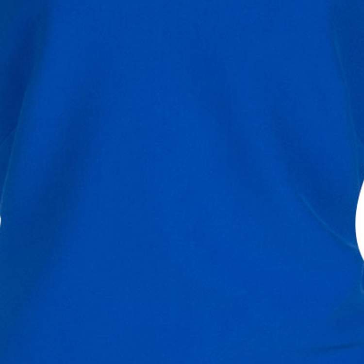 Pre Owned Diane Von Furstenberg Blue Sleeveless Fitted Megan Dress XL