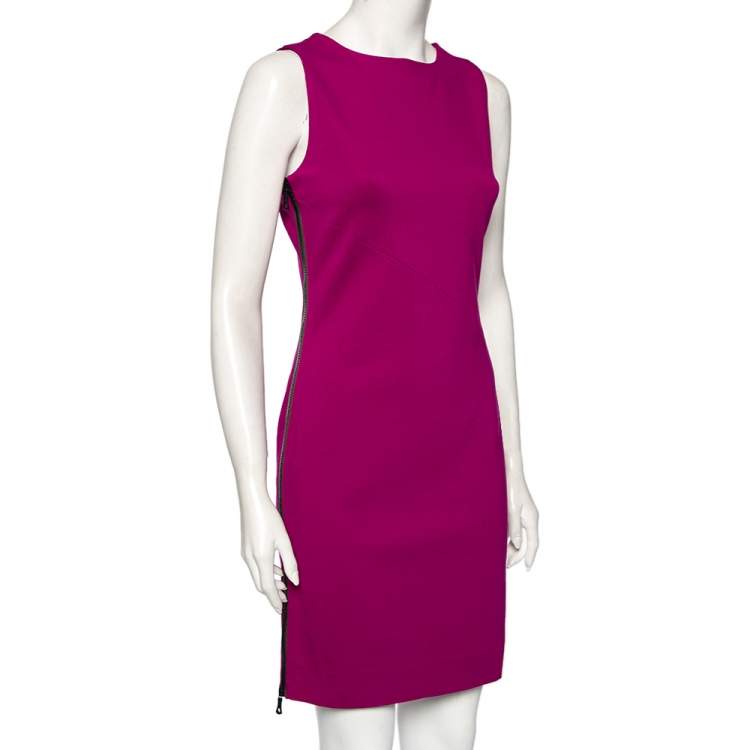 Deals Diane Von Furstenberg pink knit sleeveless dress