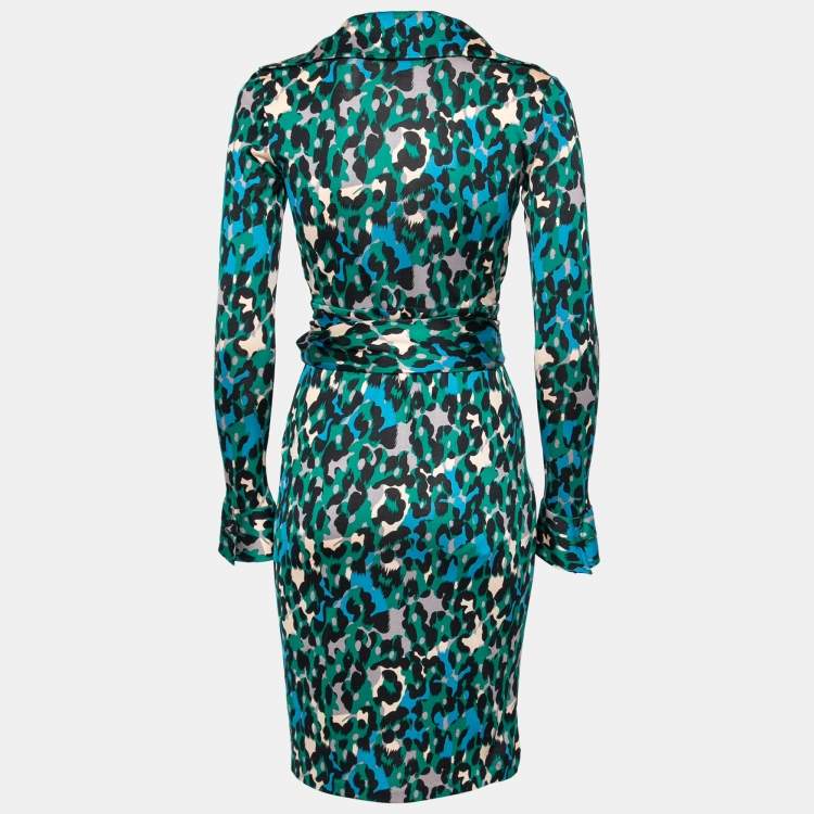 Diane von furstenberg animal print dress shops