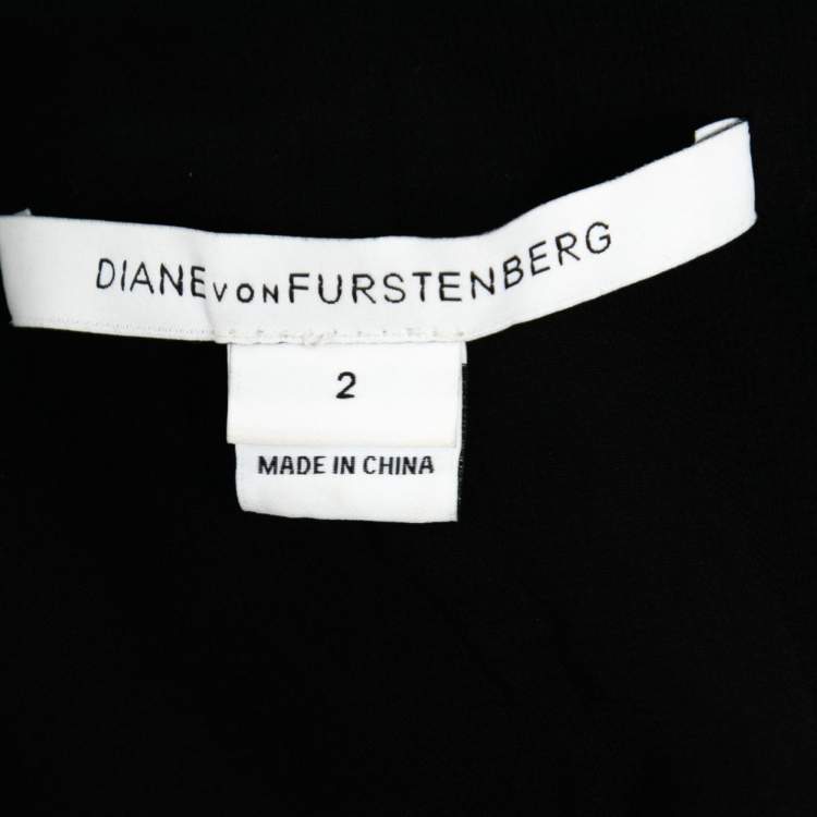 Pre Owned Diane von Furstenberg Plum Crepe Sleeveless Jumpsuit S