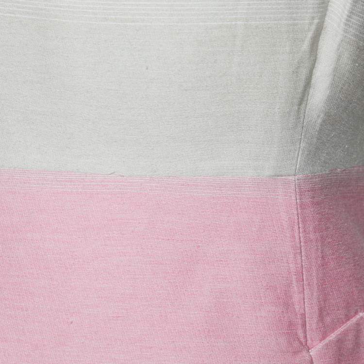 Pre Owned Diane Von Furstenberg Multicolor Cotton Sleeveless Carpreena Dress S