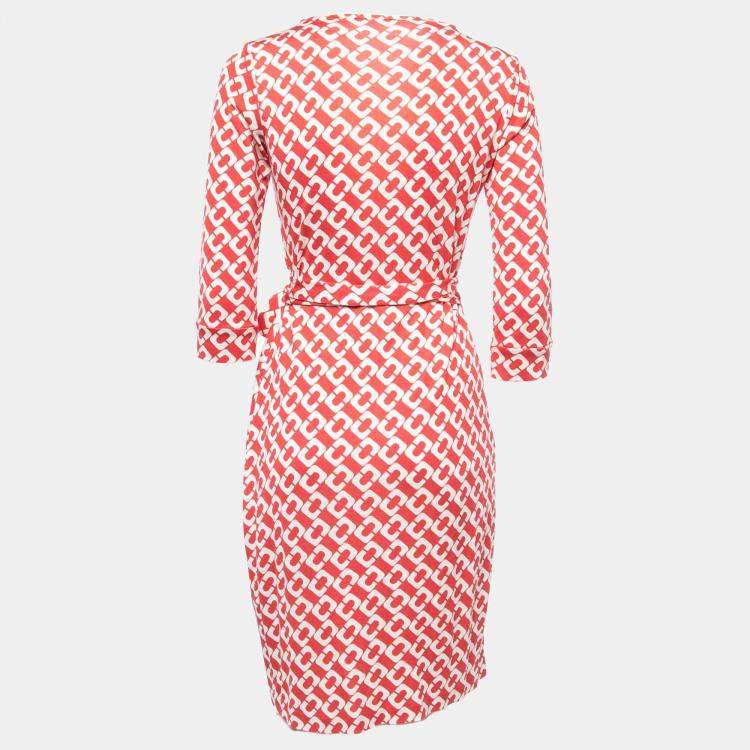 Diane Von Furstenberg New Julian Two Silk Wrap Dress high quality