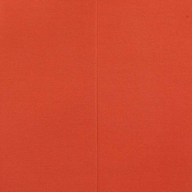 Pre Owned Diane Von Furstenberg Orange Knit Esme Pencil Skirt M