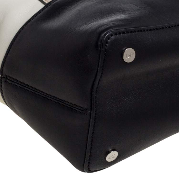 Pre Owned Diane von Furstenberg Multicolor Leather Top Handle Bag