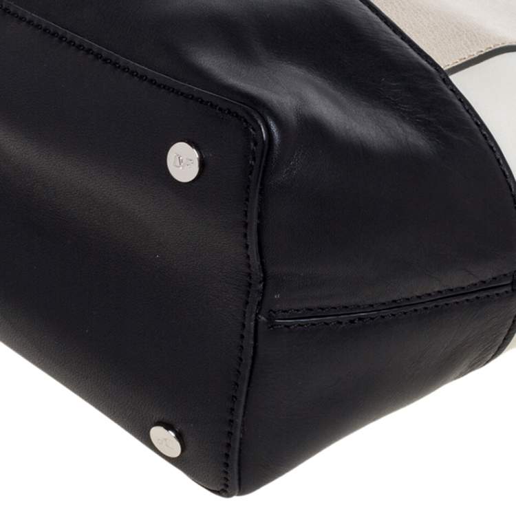 Pre Owned Diane von Furstenberg Multicolor Leather Top Handle Bag