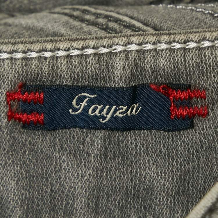 Pre Owned  Diesel Grey Washed Denim Low Waist Fayza Jeans S Waist 27