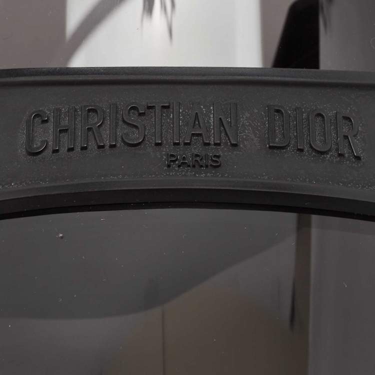 Pre Owned Dior Black/Grey Dior Club1 Visor