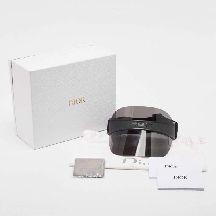 Pre Owned Dior Black/Grey Dior Club1 Visor