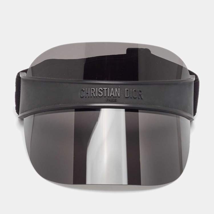 Pre Owned Dior Black/Grey Dior Club1 Visor