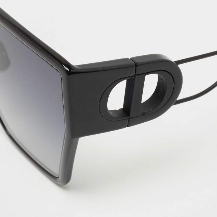 Pre Owned Dior Black 30Montaigne Butterfly Sunglasses