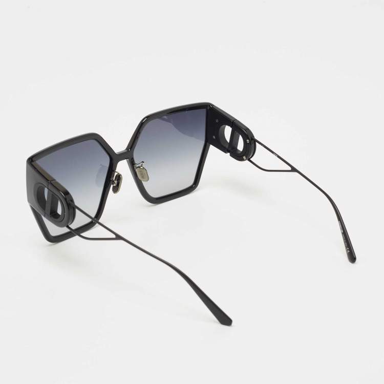 Pre Owned Dior Black 30Montaigne Butterfly Sunglasses