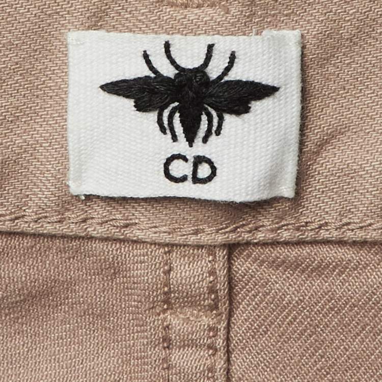 Pre Owned Dior Dusty Rose Denim Regular Fit Jeans M/Waist 33"